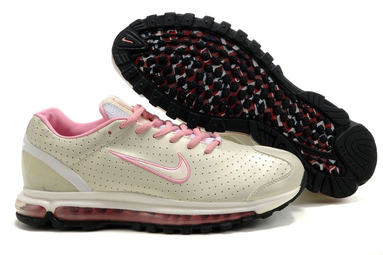 nike air max 2003 Women New Running Shoes White-Red